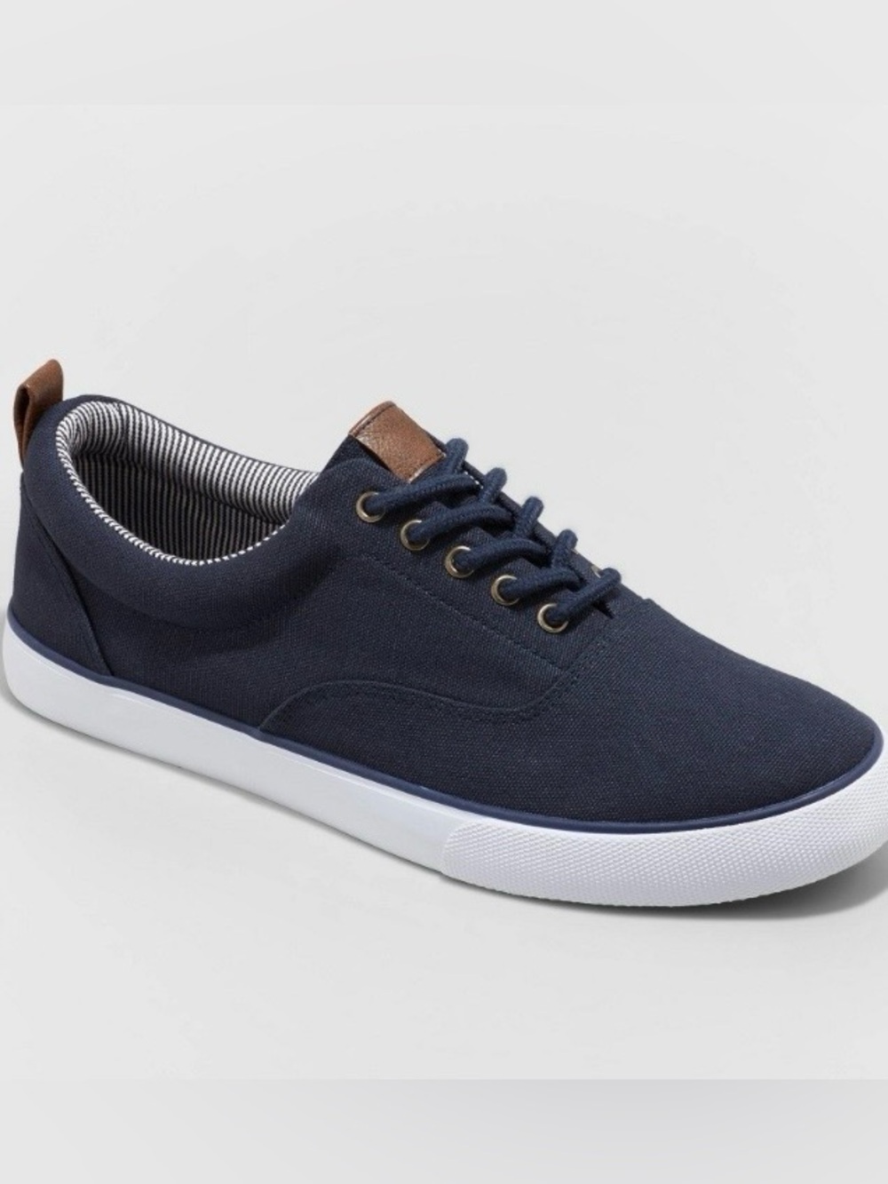 Men's Brady Sneakers - Goodfellow & Co™ Navy Lace up Size 8 new